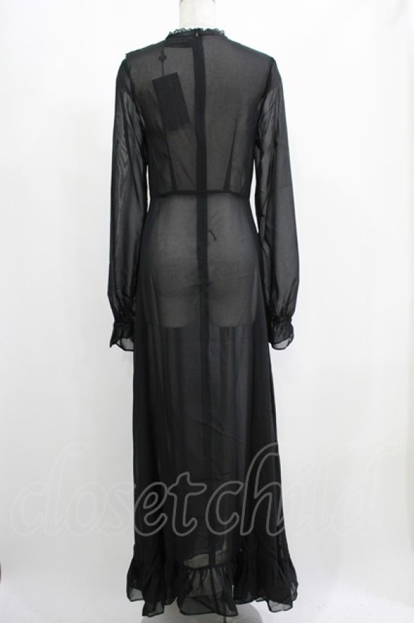 画像2: KILL STAR / Miss Thumberina Maxi Dress XS ブラック H-25-05-03-1005-SL-OP-KB-ZH (2)