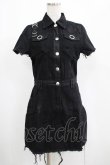 画像1: KILL STAR / Ree-Vival Denim Dress S ブラック H-25-05-03-1006-SL-OP-KB-ZH (1)