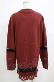 画像3: KILL STAR / Star Crux Knit Sweater S ボルドー H-25-05-03-1052-SL-TO-KB-ZH (3)