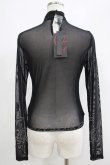 画像3: KILL STAR / Mock Widow Mesh Top S ブラック H-25-05-03-1053-SL-TO-KB-ZH (3)