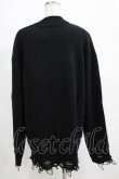 画像3: KILL STAR / Ruined Relic Knit Sweater XS ブラック H-25-05-03-1054-SL-TO-KB-ZH (3)