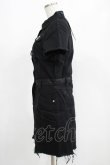 画像2: KILL STAR / Ree-Vival Denim Dress S ブラック H-25-05-03-1006-SL-OP-KB-ZH (2)