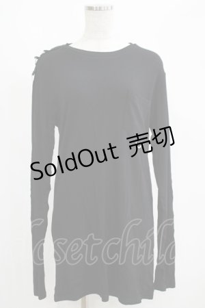 画像: KILL STAR / Trent Long Sleeve Top XS ブラック H-25-05-03-1056-SL-TO-KB-ZH