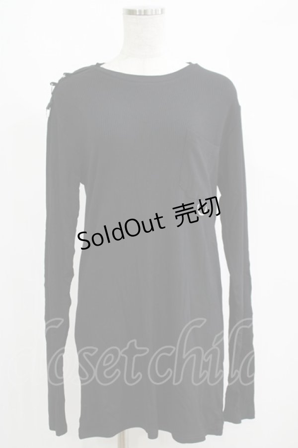 画像1: KILL STAR / Trent Long Sleeve Top XS ブラック H-25-05-03-1056-SL-TO-KB-ZH (1)