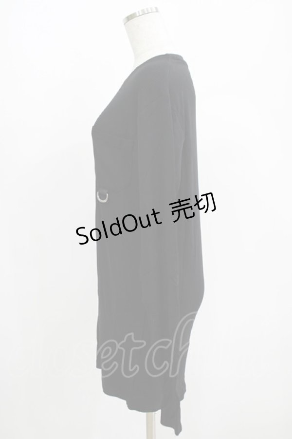 画像2: KILL STAR / Trent Long Sleeve Top XS ブラック H-25-05-03-1056-SL-TO-KB-ZH (2)