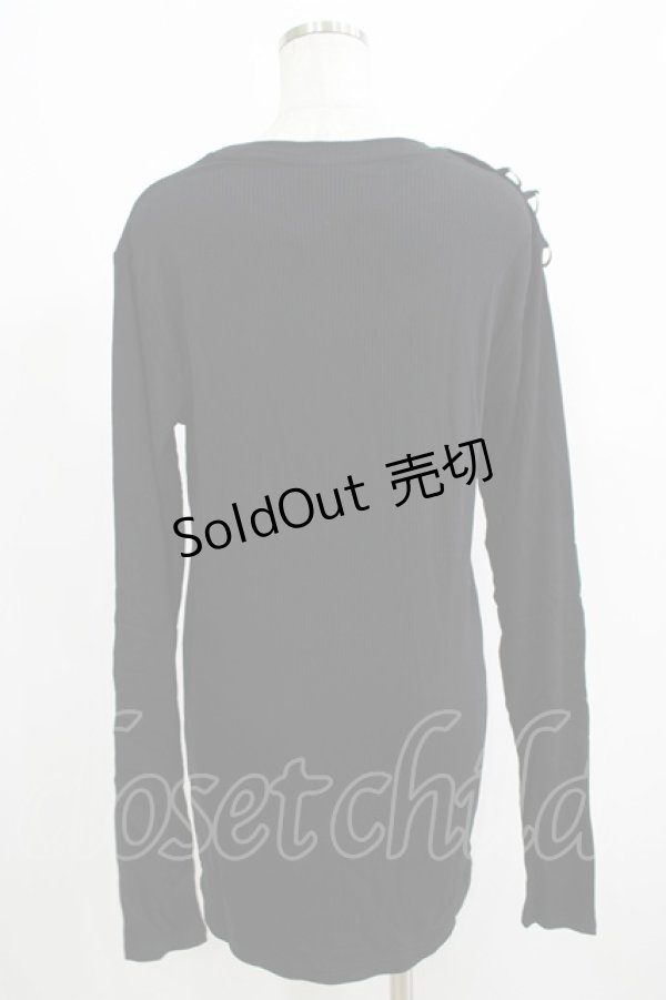 画像3: KILL STAR / Trent Long Sleeve Top XS ブラック H-25-05-03-1056-SL-TO-KB-ZH (3)
