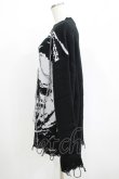 画像2: KILL STAR / Ruined Relic Knit Sweater XS ブラック H-25-05-03-1061-SL-TO-KB-ZH (2)