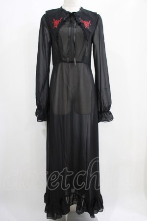 画像: KILL STAR / Miss Thumberina Maxi Dress XS ブラック H-25-05-03-1007-SL-OP-KB-ZI