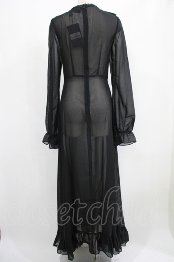 画像2: KILL STAR / Miss Thumberina Maxi Dress XS ブラック H-25-05-03-1007-SL-OP-KB-ZI (2)
