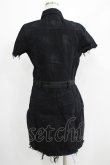 画像3: KILL STAR / Ree-Vival Denim Dress M ブラック H-25-05-03-1008-SL-OP-KB-ZH (3)