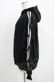 画像2: Candy Stripper / RIBBON SWEAT HOODIE 2 ブラック H-25-05-03-1012-PU-TO-KB-ZH (2)