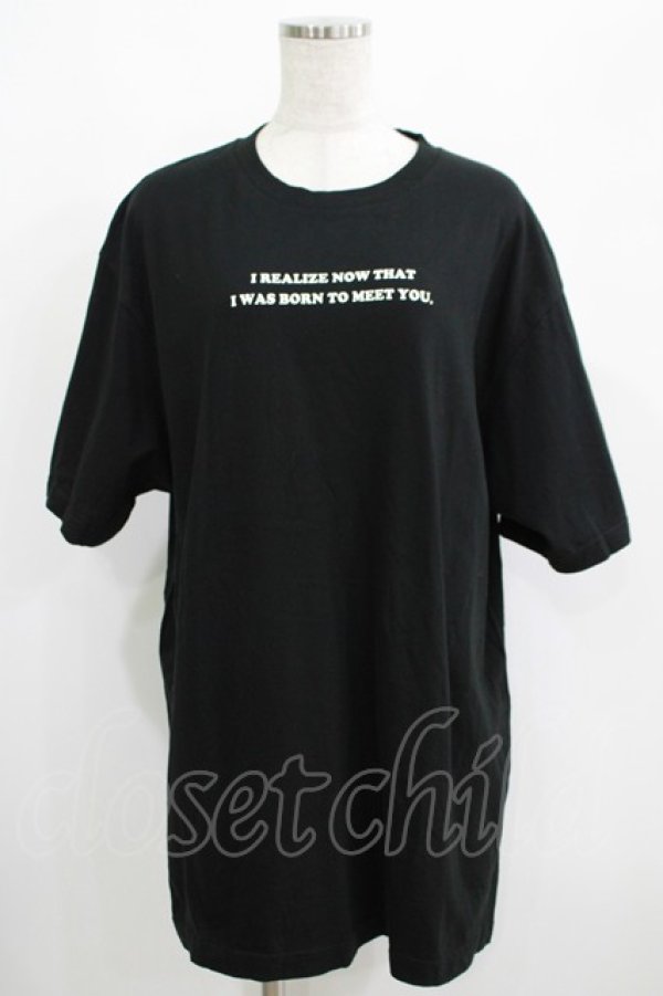 画像1: Candy Stripper / DIALOGUE TEE  ブラック H-25-05-03-1015-PU-TO-KB-ZH (1)