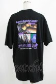 画像2: Candy Stripper / DIALOGUE TEE  ブラック H-25-05-03-1015-PU-TO-KB-ZH (2)