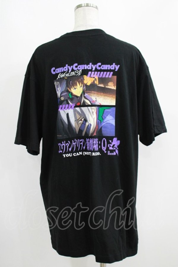画像2: Candy Stripper / DIALOGUE TEE  ブラック H-25-05-03-1015-PU-TO-KB-ZH (2)