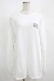 画像1: Candy Stripper / EVANGELION:2.0 L/S TEE 2 OFF WHITE(KAWORU) H-25-05-03-1016-PU-TO-KB-ZH (1)