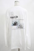 画像2: Candy Stripper / EVANGELION:2.0 L/S TEE 2 OFF WHITE(KAWORU) H-25-05-03-1016-PU-TO-KB-ZH (2)