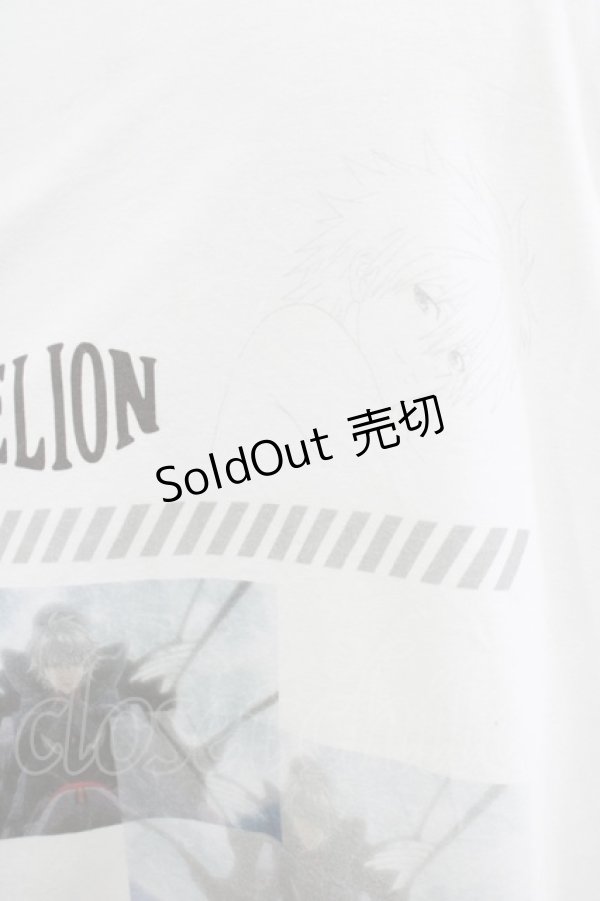 画像3: Candy Stripper / EVANGELION:2.0 L/S TEE 2 OFF WHITE(KAWORU) H-25-05-03-1016-PU-TO-KB-ZH (3)