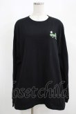 画像1: Candy Stripper / 8bit　L/S TEE  黒 H-25-05-03-1018-PU-TO-KB-ZH (1)