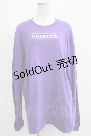 画像: Candy Stripper / EVANGELION 8BIT L/S TEE 2 パープル H-25-05-03-1020-PU-TO-KB-ZH