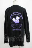 画像3: Candy Stripper / TOKYO PANDA CLUB L/S TEE 2 ブラック H-25-05-03-1021-PU-TO-KB-ZH (3)