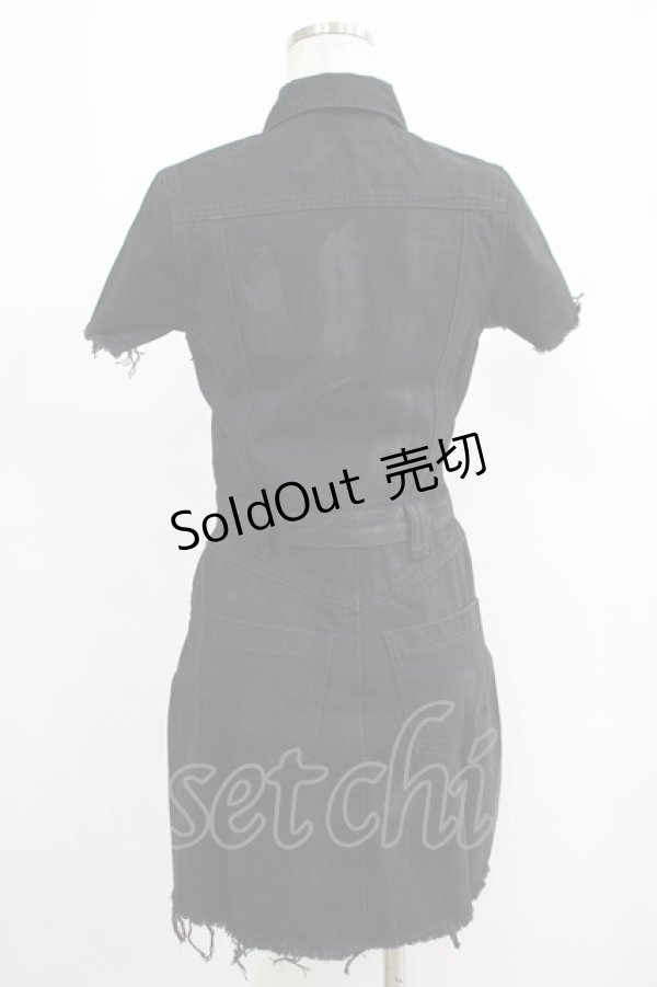 画像3: KILL STAR / Ree-Vival Denim Dress XS ブラック H-25-05-03-1002-SL-OP-KB-OS (3)