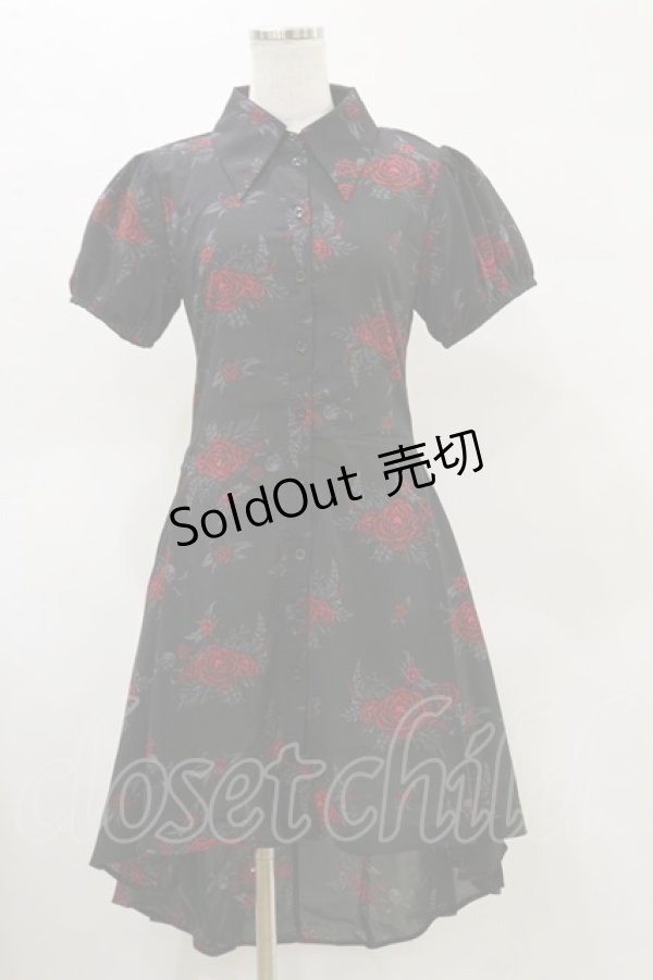 画像1: KILL STAR / Pandoras Revenge Dress XS ブラック H-25-05-04-1071-SL-OP-KB-ZH (1)