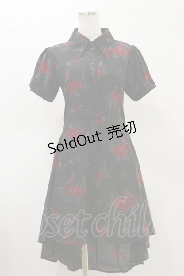 画像1: KILL STAR / Pandoras Revenge Dress XS ブラック H-25-05-04-1074-SL-OP-KB-ZH (1)
