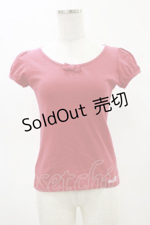 画像: MILK / SWEET パフ Tee  赤 H-25-05-04-1021-ML-TO-KB-ZH