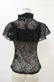 画像2: KILL STAR / Sylvia Lace Top XS ブラック H-25-05-04-1025-SL-TO-KB-ZH (2)