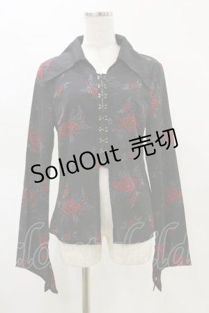 画像: KILL STAR / Pandora Fatale Top S ブラック H-25-05-04-1028-SL-BL-KB-ZH