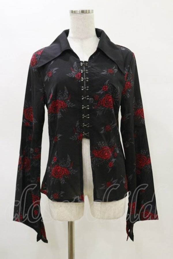 画像1: KILL STAR / Pandora Fatale Top S ブラック H-25-05-04-1028-SL-BL-KB-ZH (1)