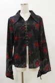 画像1: KILL STAR / Pandora Fatale Top M ブラック H-25-05-04-1029-SL-BL-KB-ZH (1)