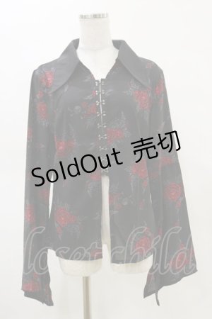 画像: KILL STAR / Pandora Fatale Top M ブラック H-25-05-04-1029-SL-BL-KB-ZH