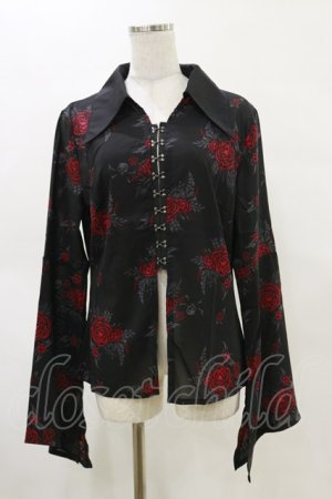 画像: KILL STAR / Pandora Fatale Top M ブラック H-25-05-04-1030-SL-BL-KB-ZH