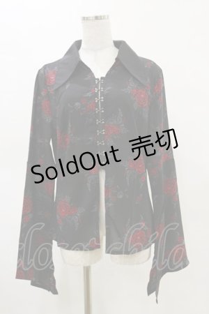 画像: KILL STAR / Pandora Fatale Top M ブラック H-25-05-04-1030-SL-BL-KB-ZH