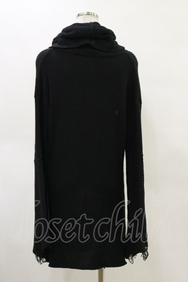 画像2: KILL STAR / Codex High-Neck Sweater M ブラック H-25-05-04-1034-SL-TO-KB-ZH (2)