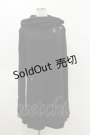 画像: KILL STAR / Codex High-Neck Sweater M ブラック H-25-05-04-1035-SL-TO-KB-ZT383