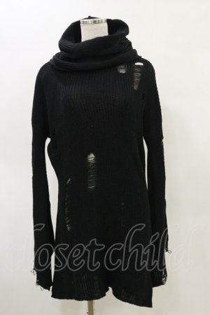 画像: KILL STAR / Codex High-Neck Sweater S ブラック H-25-05-04-1036-SL-TO-KB-ZH