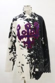 画像1: KILL STAR / Slime Time Knit Sweater XS 白×黒 H-25-05-04-1042-SL-TO-KB-ZH (1)