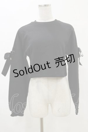 画像: KILL STAR / Ray Crop Sweater XS ブラック H-25-05-04-1047-SL-TO-KB-ZH