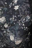 画像5: Qutie Frash / バックメッシュ着物カーディガン  黒×紺 H-25-05-04-014-QU-TO-KB-ZH (5)