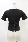 画像2: Melt the lady / バックホックトップス Free ブラック H-25-05-05-044-PU-TO-NS-ZH (2)