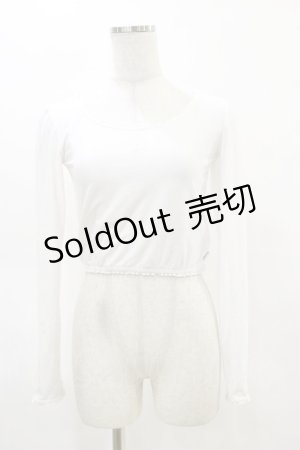 画像: Melt the lady / クロップドトップス Free オフ H-25-05-05-046-PU-TO-NS-ZH