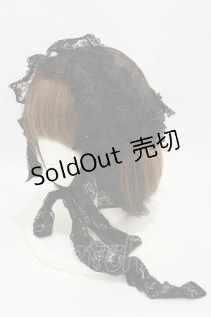 画像: metamorphose / レースバブーシュカ  ブラック H-25-05-05-008-ME-AC-NS-ZH