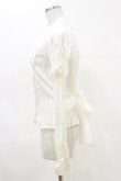 画像3: Angelic Pretty / リボン付きブラウス Free オフ H-25-05-05-063-AP-BL-NS-ZH (3)