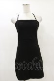 画像1: Melt the lady / コルセット刺繍ミニワンピース Free ブラック H-25-05-05-076-PU-OP-NS-ZH (1)