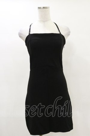 画像: Melt the lady / コルセット刺繍ミニワンピース Free ブラック H-25-05-05-076-PU-OP-NS-ZH