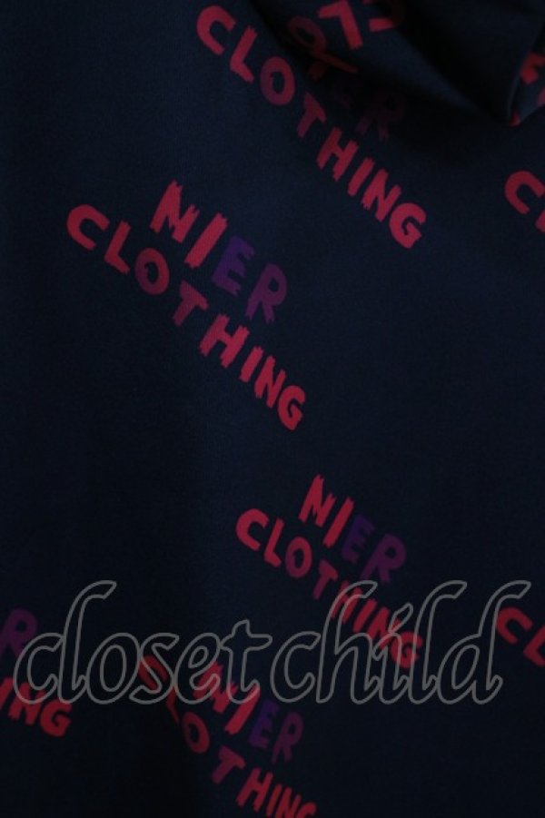 画像3: NieR Clothing / 総柄ZIPパーカー  黒×ピンク H-25-05-05-1038-PU-TO-KB-ZH (3)
