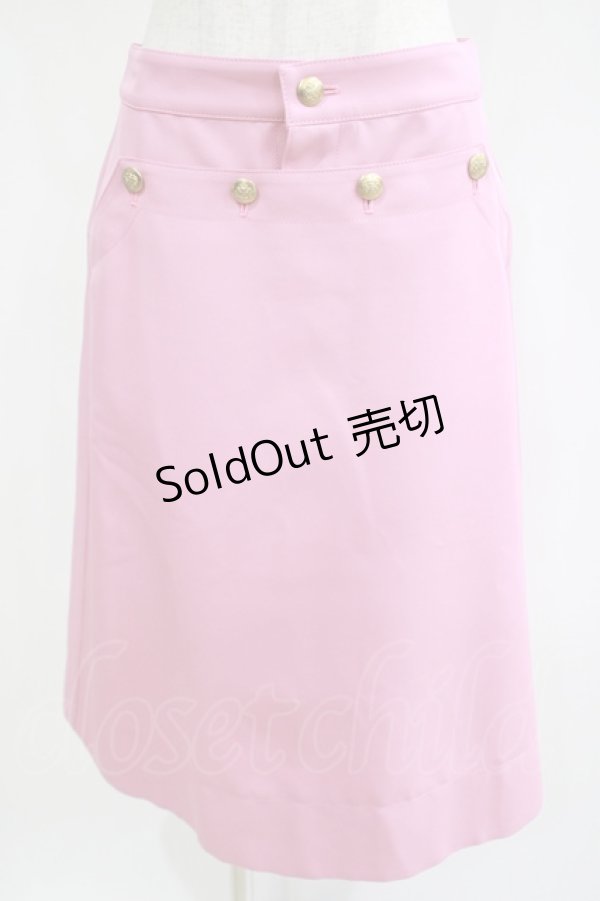 画像1: Jane Marple Dans Le Salon / Dormitory Twill Marine Skirt  ピンク H-25-05-05-1012-JM-SK-KB-ZH (1)