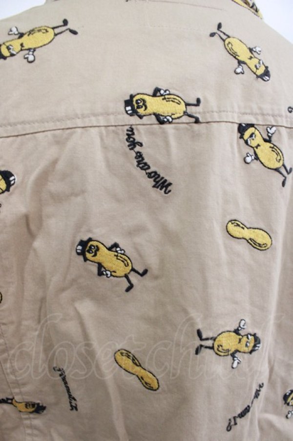 画像3: Candy Stripper / PEANUTS SHIRT M ベージュ H-25-05-05-1031-PU-BL-KB-ZH (3)
